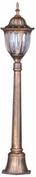 Stojąca LAMPA zewnętrzna K-6007A/L cz/zł Kaja masztowa OPRAWA