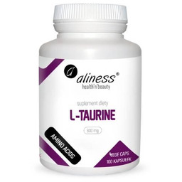 Aliness L-Taurine 800 mg, 100 kaps.