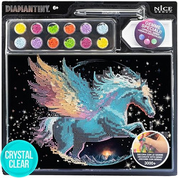 DIAMANTINY Pegasus Fantasy malowanie według numerów, wielokolorowe, A4,