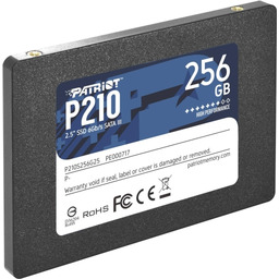 SSD PATRIOT P210 256GB SATA 3.0 Write speed