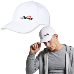 Czapka z Daszkiem Męska Streetwear Ellesse ''White'' (SHBA5035-W)