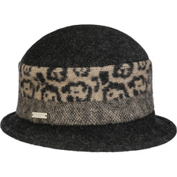 Kapelusz Wełniany Namara Leo by Seeberger, czarny, One