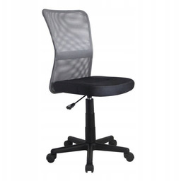 Fotel Młodzieżowy Obrotowy Do Biurka Szary Dla Dziecka