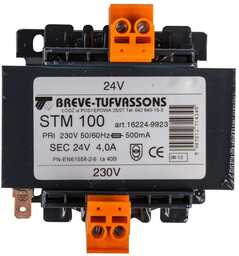 Transformator 1-fazowy STM 100VA 230/24V 16224-9923