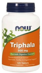 NOW FOODS Triphala 500 mg, 120 tabl.