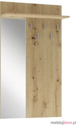 Wieszak z lustrem LIMA PR-1 Halmar Dąb Artisan