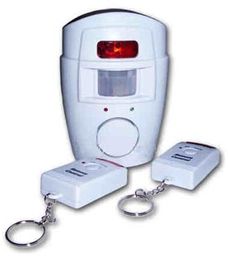 Alarm Bezprzewodowy z Czujką Ruchu (moc 105dB!!) +