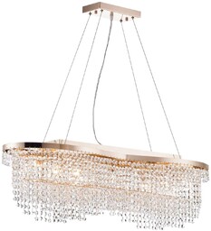 Pałacowa LAMPA wisząca TOILS DIA600-07-G Maytoni glamour OPRAWA
