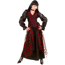 Damski wiktoriański kostium wampira średni UK 10-12