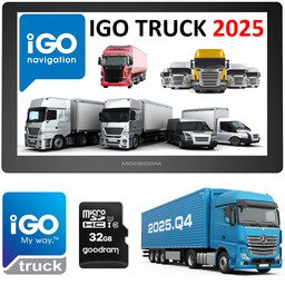 Nawigacja 9" dla Ciężarówek Igo Primo Truck Tir