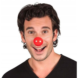 NOS KLAUNA Z GUMKĄ ZESTAW 6 DODATEK