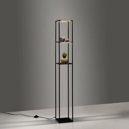 Paul Neuhaus Contura lampa stojąca LED czarna