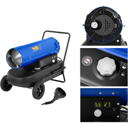 Mobilna nagrzewnica dmuchawa olejowa na ropę olej 30kW