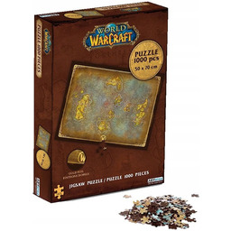 Oryginalne Puzzle World Of Warcraft Mapa Azerotha 1000