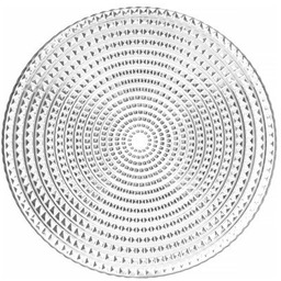 TALERZ PŁYTKI VIBE 210mm SZKLANY FINE DINE