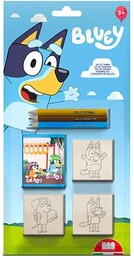 MULTIPRINT Zestaw kreatywny Pieczątki Bluey 043-3120