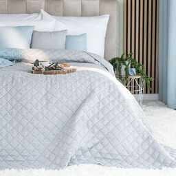 Markizeta Narzuta dekoracyjna 170x210 020 jasny szary Molly