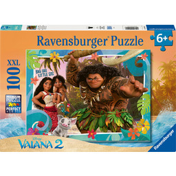 Puzzle dla dzieci 2D, Vaiana 2, 100 elementów