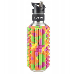 2W1 Roller Masażer Z Bidonem Termiczny 0.7L Mobot