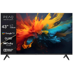 Telewizor QLED PEAQ PTV 43GQU-5024T 43'' 4K Google