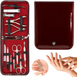 Zestaw do manicure pedicure Solingen 12 narzędzi +