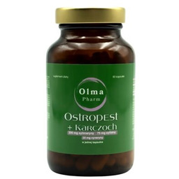 OLMA PHARM Suplement diety Ostropest + Karczoch (90