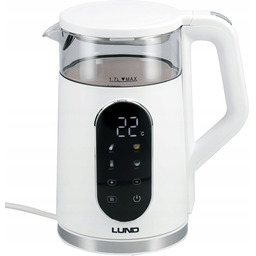 Lund Czajnik Elektryczny 1,7L, Regulacja Temperatury, Biały 68224