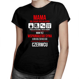 Mama do zadań specjalnych - czerwiec - damsk