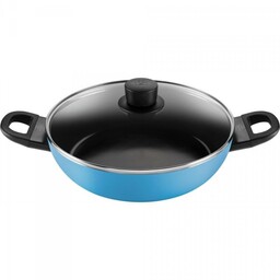 Ballarini Patelnia Głęboka 2H Z Pokrywką 28 Cm