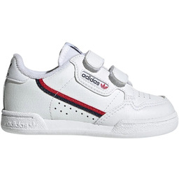Dziecięce Buty Sportowe Białe Na Rzepy Adidas Continental