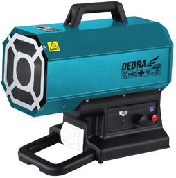 NAGRZEWNICA GAZOWA, AKUMULATOROWA 18V/230V DEDRA SAS+ALL DED7185H