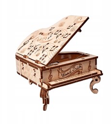 Wood Trick Fortepian Pozytywka Grand Piano (Music Box)