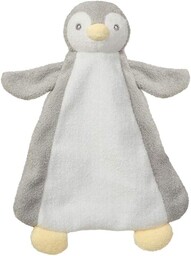 Aurora, 61058, Baby Pompom Penguin Blankie, 25 cm,