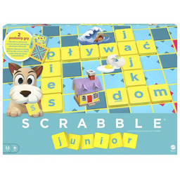 Scrabble Junior, dla dzieci Y9735, gra słowna