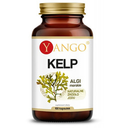Yango Kelp Naturalne Źródła Jodu Suplement diety, 100