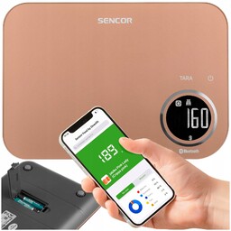 Elektroniczna Waga Kuchenna Inteligentna Z Bluetooth Sencor 8
