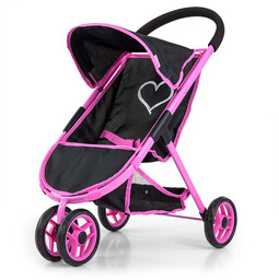 Wózek dla lalek Susie Prestige black Milly Mally