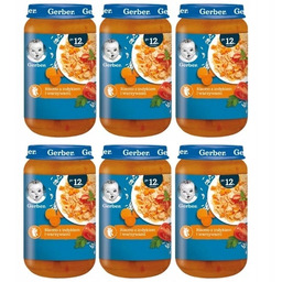 Obiadek Gerber Risotto z indykiem i warzywami po