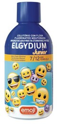 Elgydium Junior EMOJI Płyn do płukania jamy ustnej,