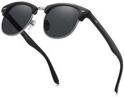 Stylion Okulary przeciwsłoneczne półramki z polaryzacją Unisex POL-5060A