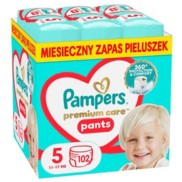 Pampers Premium Care Pants 5 Pieluchomajtki 11-17 kg,