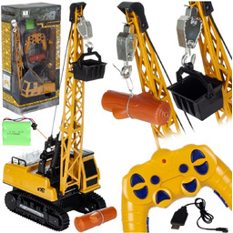 Dźwig Żuraw Duży Xxl Zdalnie Sterowany Na Pilota