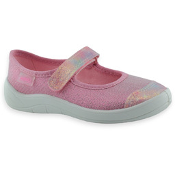 Balerinki na rzep dla dziewczynki trampki Befado 208X050