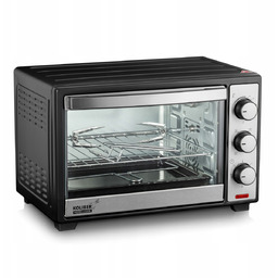 Piekarnik Elektryczny 25L Termoobieg Rożno Grill Wolnostojący Mini