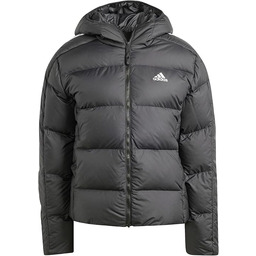 adidas Kobiety Essentials 3-Stripes Mid Down Hooded Jacket,