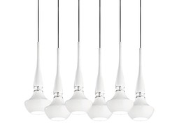 Tasos 6 white - Azzardo - lampa wisząca