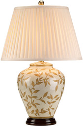 Elstead Lighting Stołowa lampa Leaves Brown LEAVES-BR-GL-TL Elstead