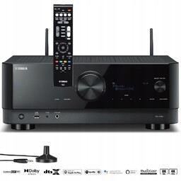 Yamaha RX-V6A Amplituner 7.2 MusicCast Dolby Atmos 4K/8K