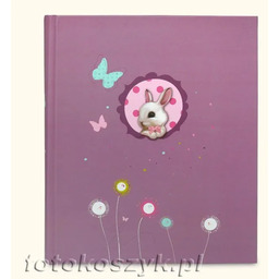 Album dziecięcy Panodia Foxy Purple (tradycyjny 60 kremowych
