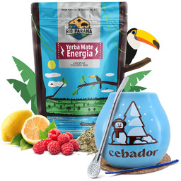 Zestaw Zimowy Yerba Mate Rio Parana Energia Tykwa